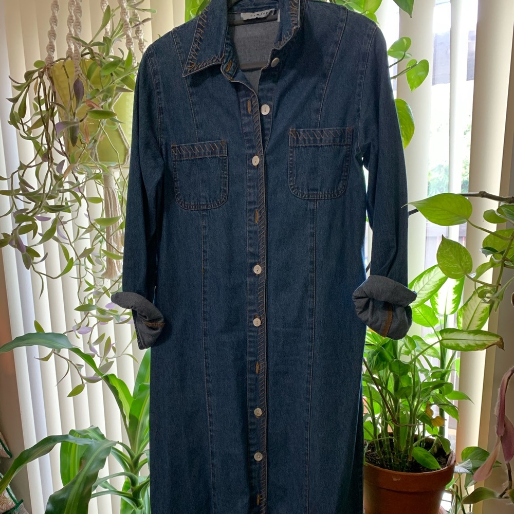 Denim vintage dress